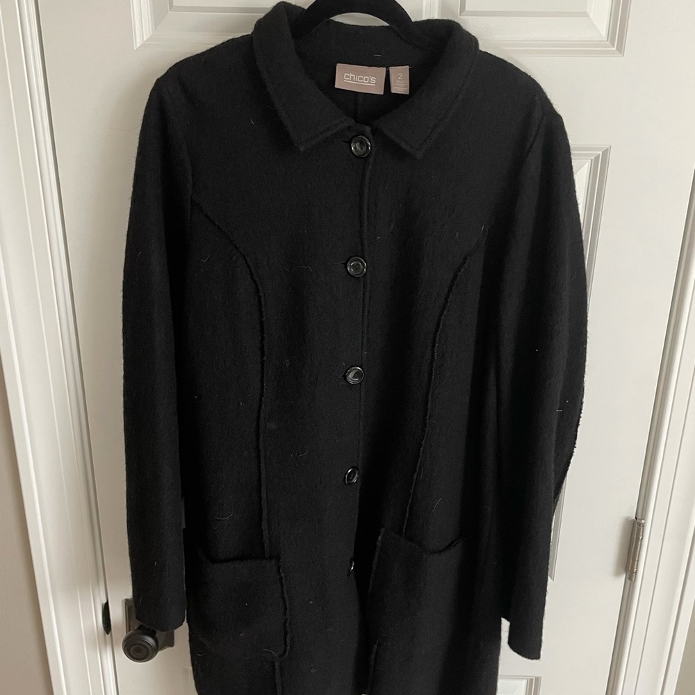Chico’s Wool Sweater-Jacket